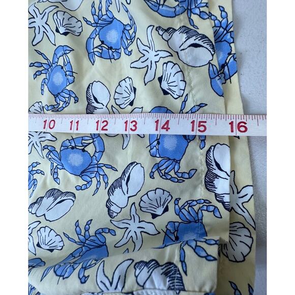 Brooks Brothers Trunks Mens, Small Blue Crabs, Starfish, Clams, Sea Shells Lined - Picture 4 of 15